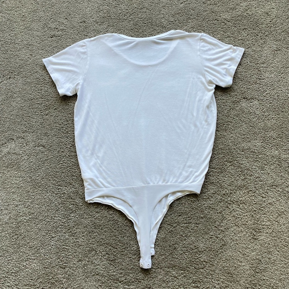 Alix Round Neck Short Sleeve Bodysuit - Picture 7 of 7